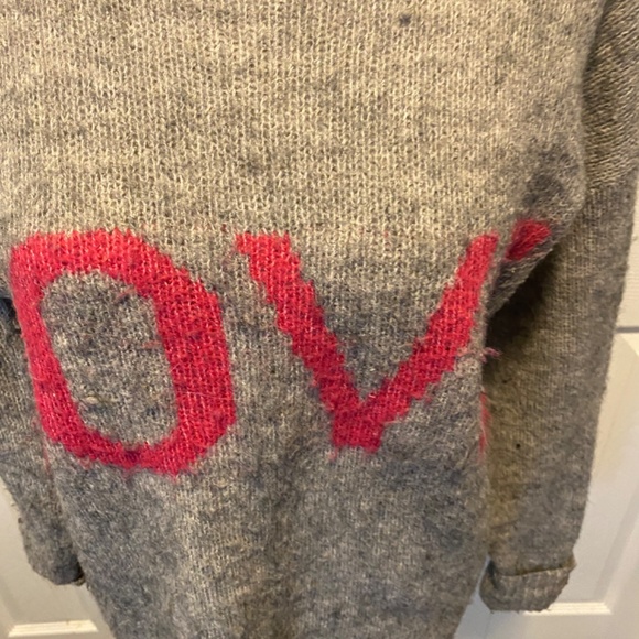 Brave Soul oversized size S alpaca Mix sweater - Picture 4 of 10